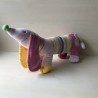 Happy horse : roze teckel.