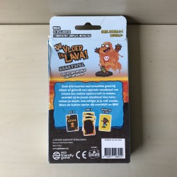 De vloer is lava. kaartspel.