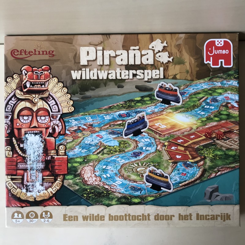 Piraña wildwaterspel