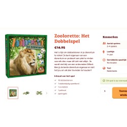 Zooloretto, dobbelspel