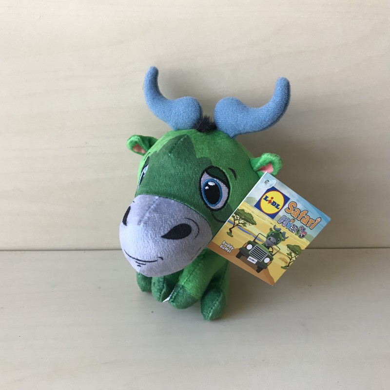 Safari mini’s : Nieuw. Buddy Buffel. 12 cm. hoog.