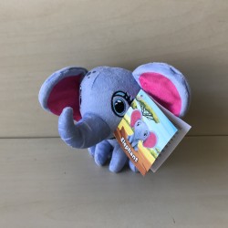 Safari mini’s : Nieuw. Olivia olifant. 12 cm. hoog.