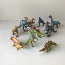 Set van 10 Dinosaurussen