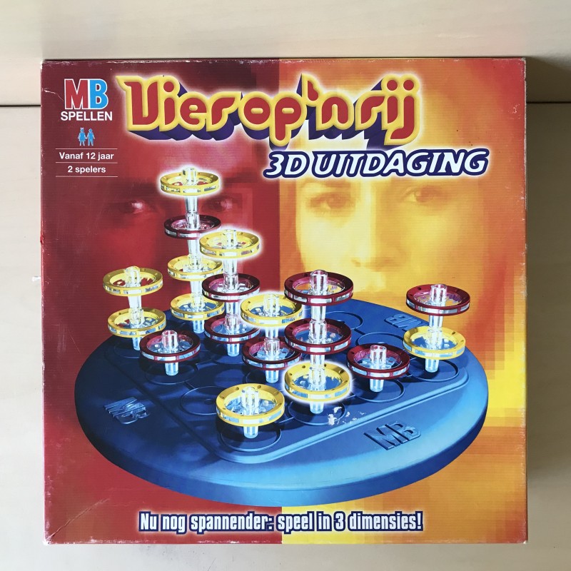Vier op ‘n rij. 3D uitdaging