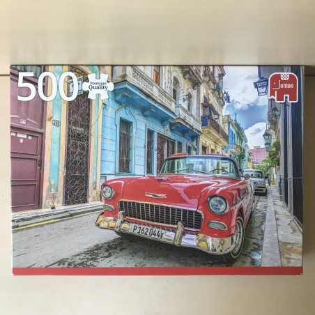 Rode auto : 500 stukjes