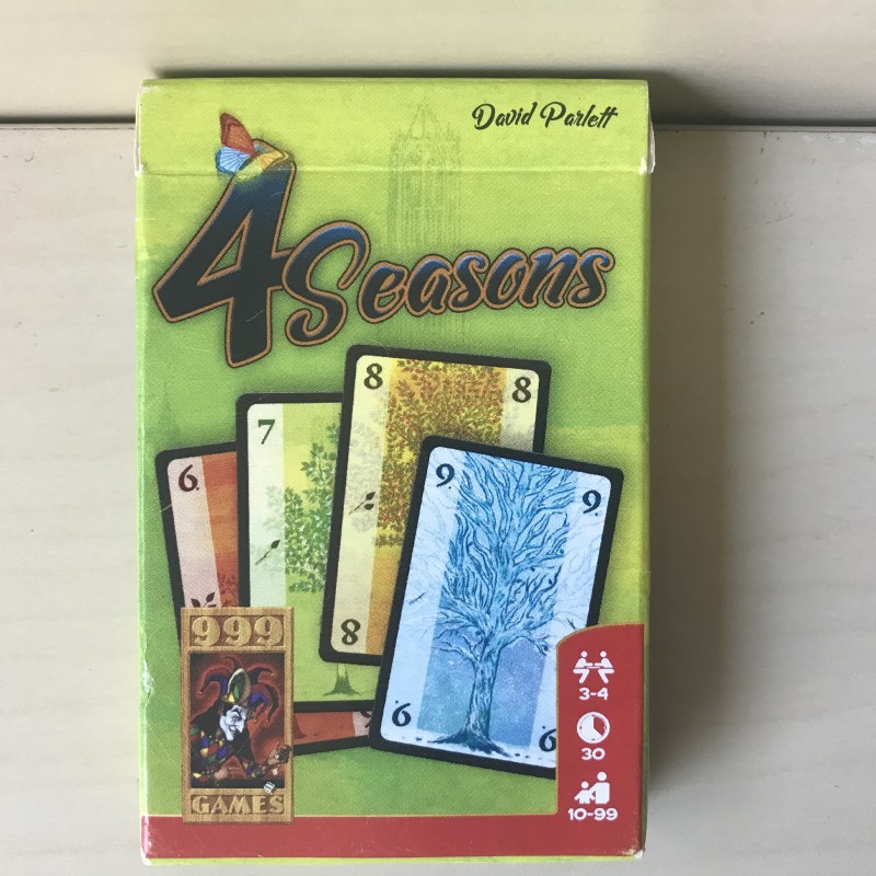 999 games Kaartspel :  Ongebruikt. 4 seasons/seizoenen.