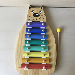 Houten xylofoon