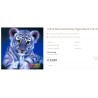 Diamond painting : The Tiger. Nieuw.