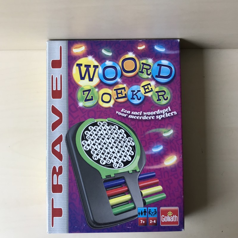 Woordzoeker ! Woord Zoeker!  : Reisspel / Reisversie.