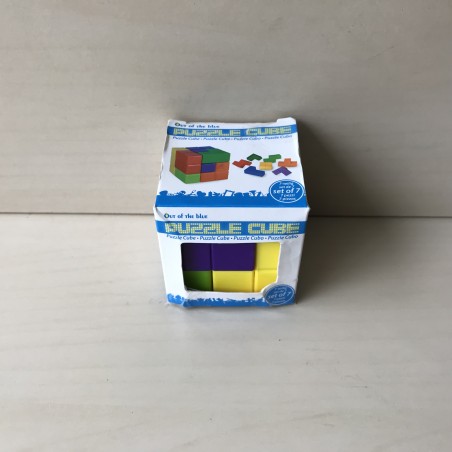 Puzzle Cuba 3x3. Kubus. 5,5 x 5,5 cm.