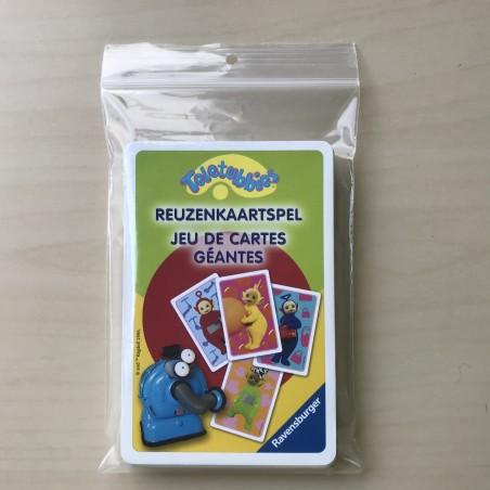 Teletubbies reuzenkaartspel.