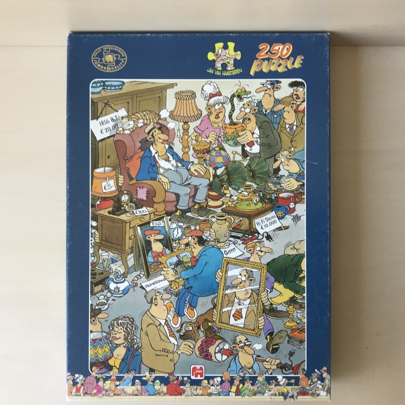 Jan van Haasteren : Rommelmarkt. 250 stukjes.
