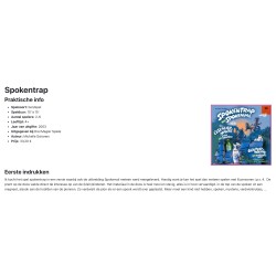 Spokentrap plus spokenval.