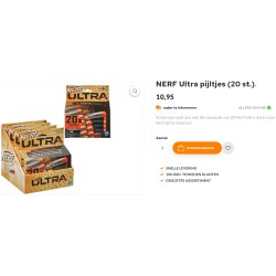 Nerf : Nieuw. 20 x ultra Dart