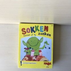 Haba : Sokken zoeken. Kaartspel.
