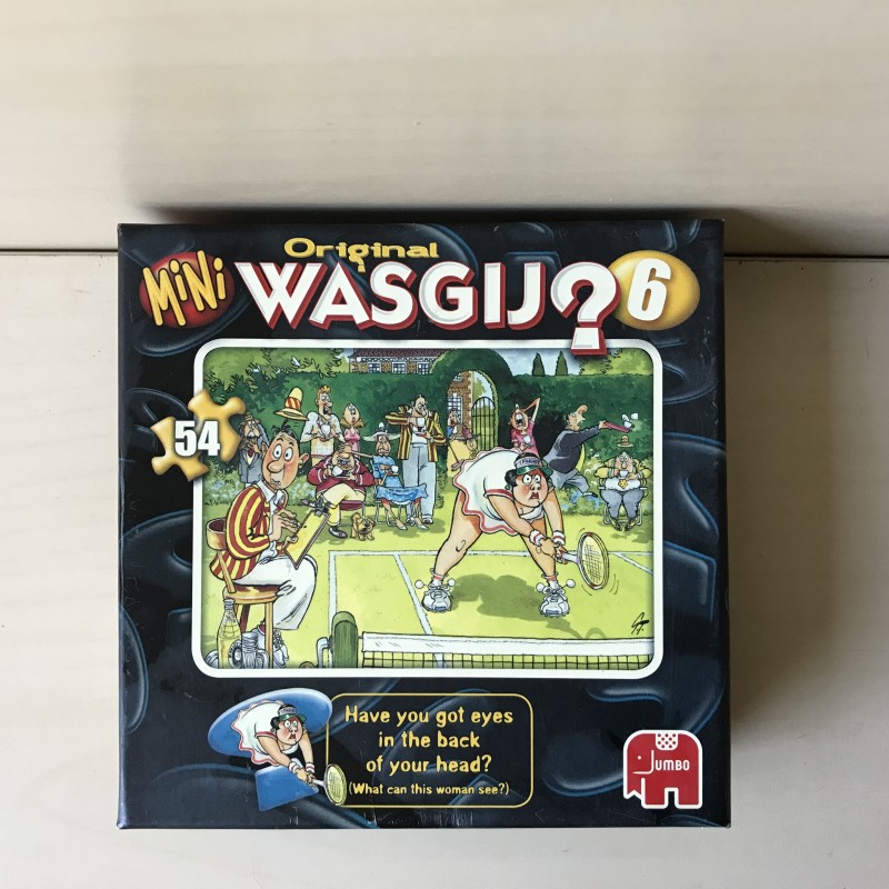 Mini Wasgij : nummer 6. 54 stukjes. Zie tekst.