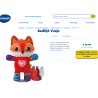Vtech Bedtijd Vosje knuffel