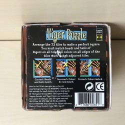 Tiger puzzle. Tijger puzzel.