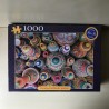 Handgeschilderde potten. 1000 stukjes.