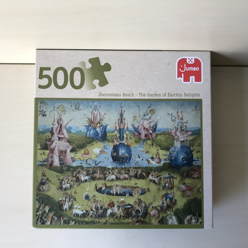 Jheronimus Bosch - The Garden of Earthly Delights. 500 stukjes.