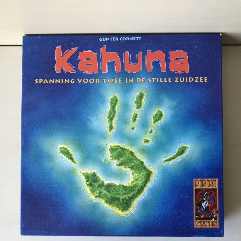 999 games : Kahuna. Spanning voor 2 in de stille Zuidzee.