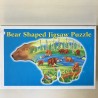 Bear Shaped Jigsaw Puzzel. 1000 stukjes