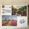 Dutch collection : Zonsopgang in Amsterdam en de Zaanse Schans.  2 x1000 stukjes.