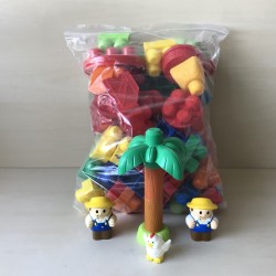 Megabloks : Een zak megabloks.