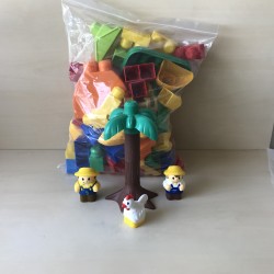 Megabloks : Een zak megabloks.