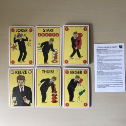 Mens erger je niet! Kaartspel.