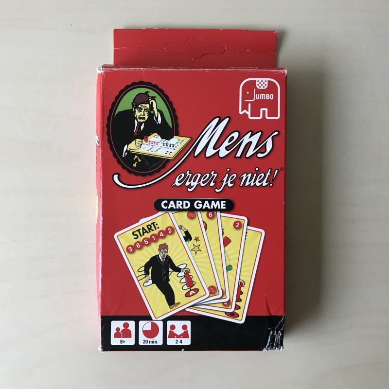 Mens erger je niet! Kaartspel.
