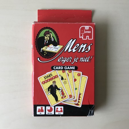 Mens erger je niet! Kaartspel.