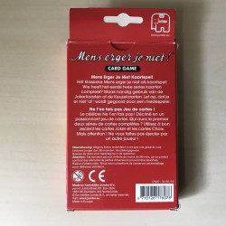Mens erger je niet! Kaartspel.