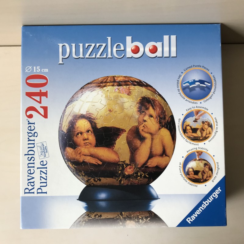 3D Puzzelbal : Engelen. 240 stukjes.