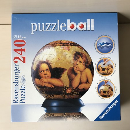 3D Puzzelbal : Engelen. 240 stukjes.
