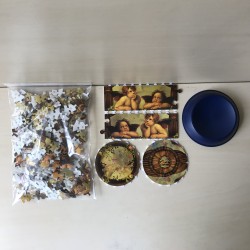 3D Puzzelbal : Engelen. 240 stukjes.
