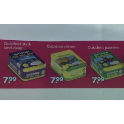 Quizdoos: Stad, land, rivier.
