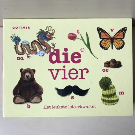 Die vier. Het leukste letterkwartet.