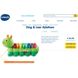Zing en Leer Xylofoon.