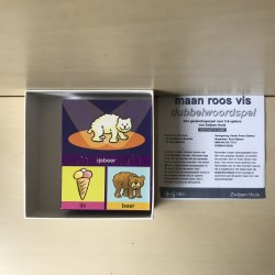 Maan roos vis : Dubbelwoordspel