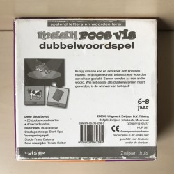 Maan roos vis : Dubbelwoordspel