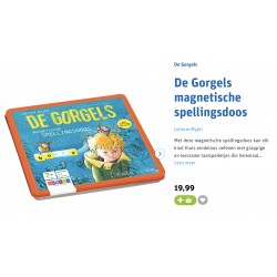 De Gorgels. Magnetische spellingsdoos.