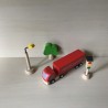 Plan Toys : Rode vrachtwagen.