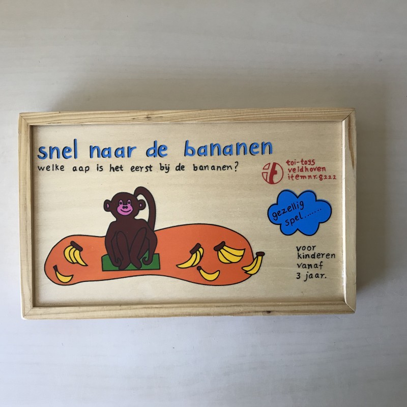 Snel naar de bananen