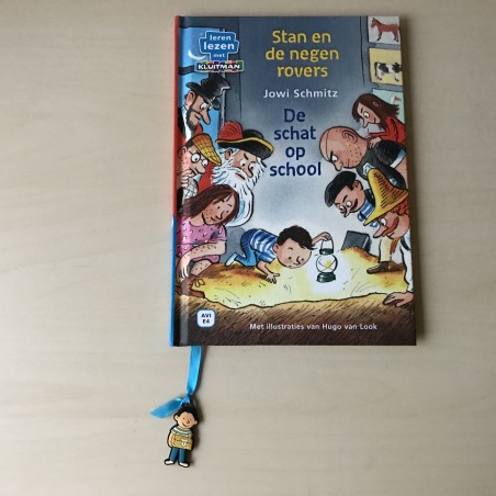 Leren lezen met Kluitman : Stan en de negen rovers. De schat op school.