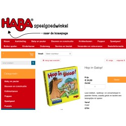 Haba : Hop in galop.