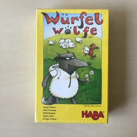 Haba : Nieuw.  Würfel wölfe / Dobbeldoggen.