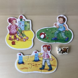 Haba : 6 eerste puzzels. Lillis wereld / Welt