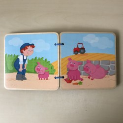 Haba : Houten boekje.