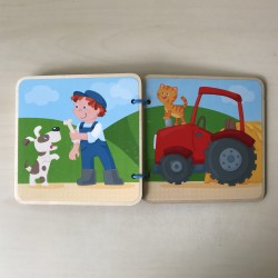 Haba : Houten boekje.